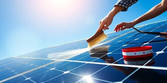 Cómo limpiar las placas solares de manera segura